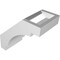 Ekena Millwork 3 1/2-in. W x 6-in. D x 6-in. H Merced Architectural Grade PVC Knee Brace BRCP035X06X06MRC - alternate 5